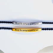 Lembra-te sempre do teu valor - Pulseira motivacional