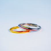 Anel "Fio Vermelho do Destino"