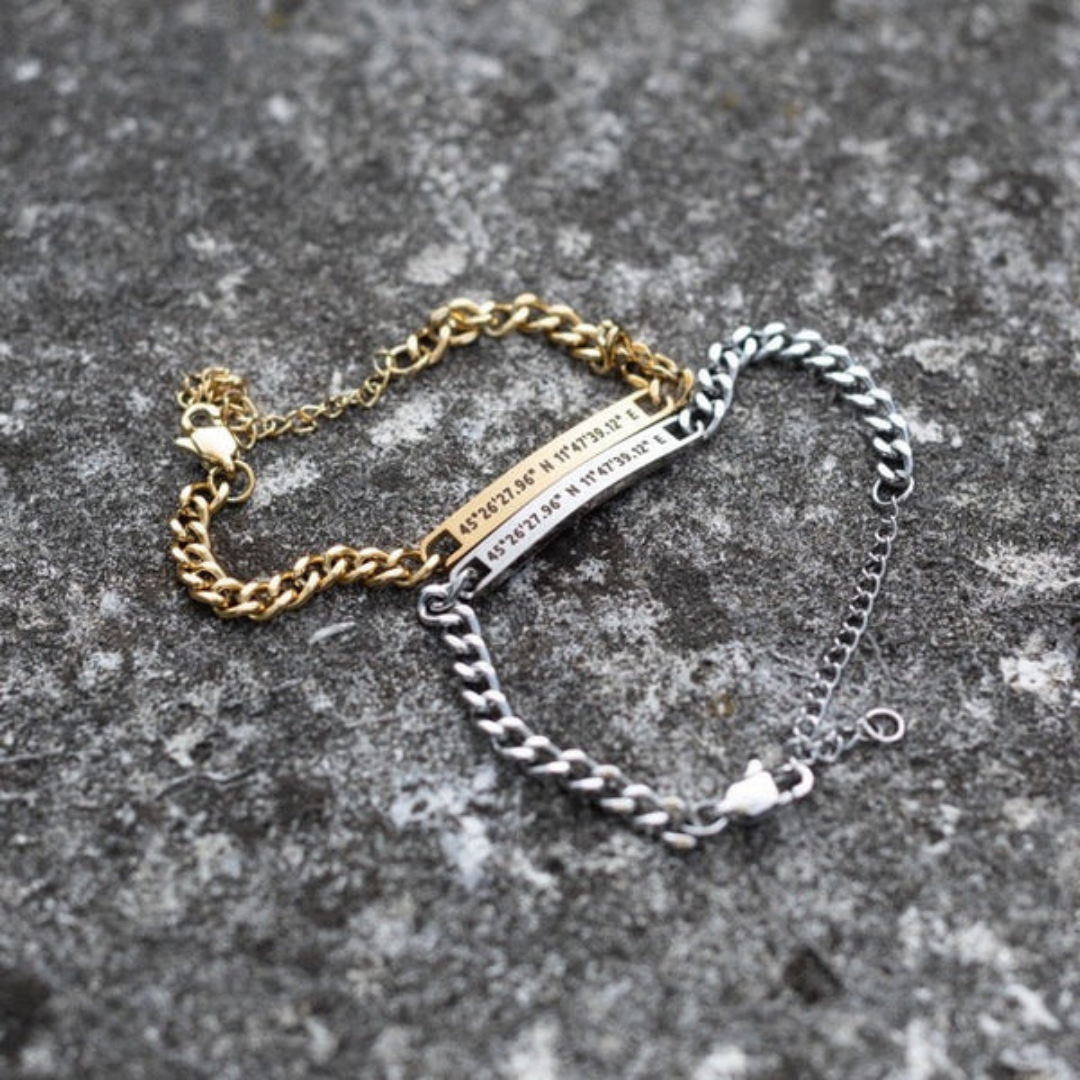Coordinate d’Amore - Bracciale personalizzato